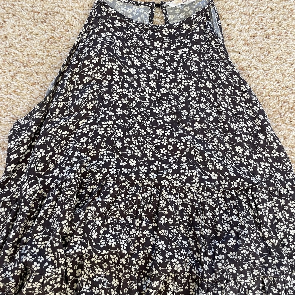 Flower flowy rewind top